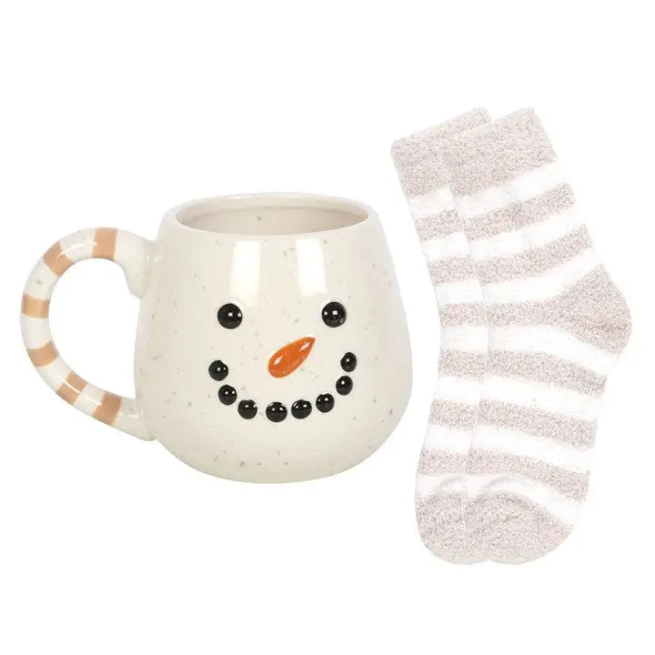 Tasse Snowman + chaussettes